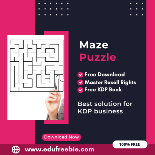 100% free to download Maze Puzzle with master resell rights. You can sell these Maze Puzzle as you want or offer them for free to anyone