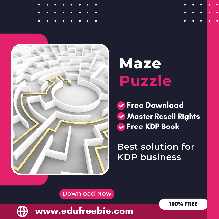 You are currently viewing Maximizing Earnings with the 100% Free Maze Puzzle Amazon KDP Book