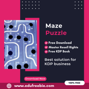Read more about the article 100% Free to Download Maze Puzzle Book For Amazon KDP, Download and Sell and Earn Money Online with Master Resell Rights