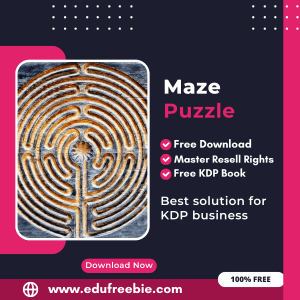 Read more about the article Maximizing Earnings with the 100% Free Maze Puzzle Amazon KDP Book