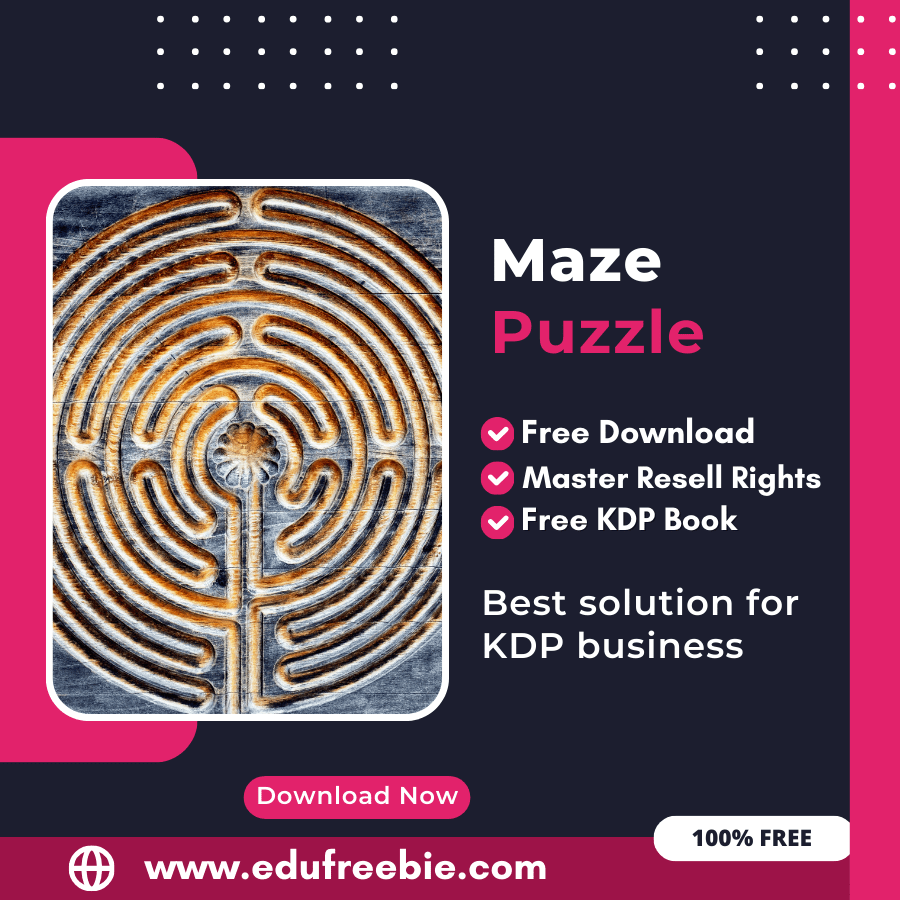 You are currently viewing Maximizing Earnings with the 100% Free Maze Puzzle Amazon KDP Book
