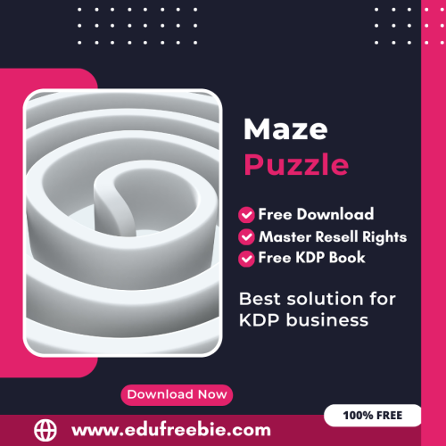 100% free to download Maze Puzzle with master resell rights. You can sell these Maze Puzzle as you want or offer them for free to anyone