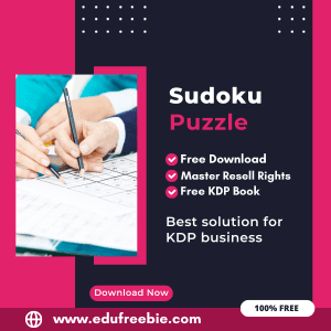 Read more about the article Make Money with Amazon KDP: A Comprehensive Guide to Publishing a Sudoku Puzzle Book with 100% Free to Download With Master Resell Rights