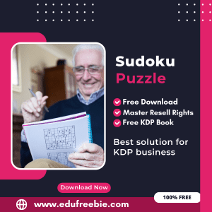 Read more about the article Maximize Your Earnings with Amazon KDP: A Guide to Publishing a Sudoku Puzzle Book with 100% Free to Download With Master Resell Rights