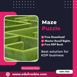 Read more about the article Maximizing Earnings with the 100% Free Maze Puzzle Amazon KDP Book
