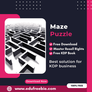 Read more about the article Maximizing Earnings with the 100% Free Maze Puzzle Amazon KDP Book
