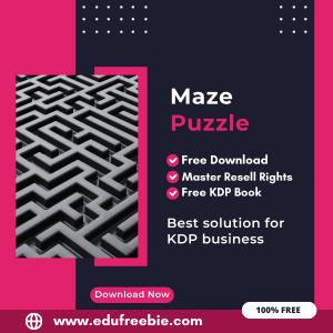 Read more about the article 100% Free Amazon KDP Maze Puzzle Book: A Step-by-Step Guide to Selling Maze Puzzles with Master Resell Rights and Earn Money Online