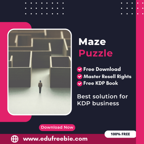 Maximizing Earnings with the 100% Free Maze Puzzle Amazon KDP Book